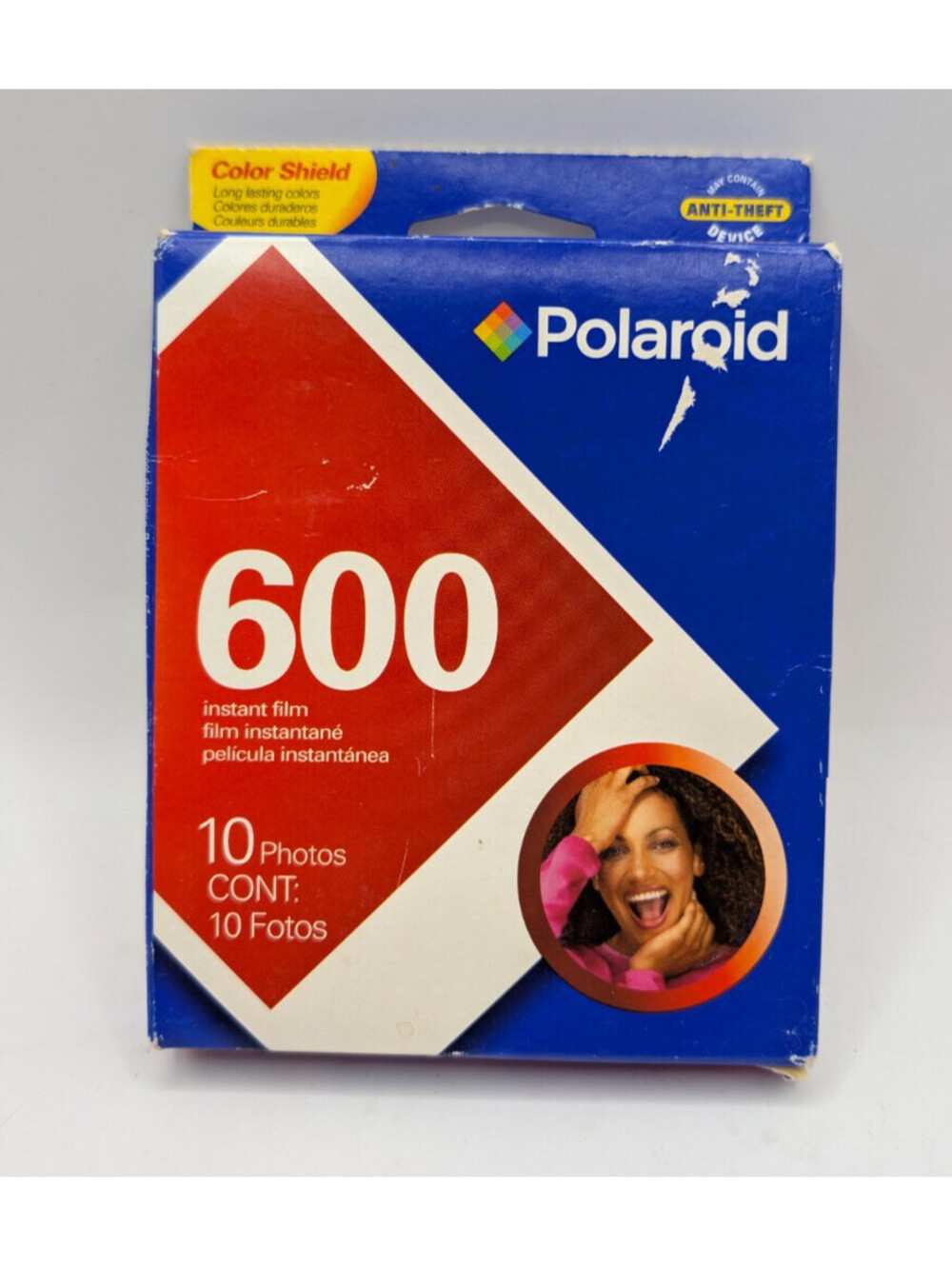 Polaroid 600 Instant Film 10 Photo Pack Expired 2009 New Old Stock SEALED